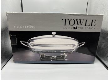 Towle Collection 3QT Stainless Steel Warmer - NEW