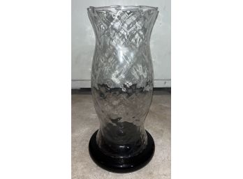 Large Glass Decorative Votive Holder