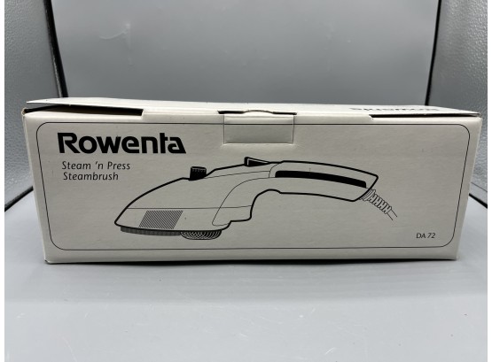 Rowenta Electric Steam N Press Steam Brush - NEW In Box - Model DA-72