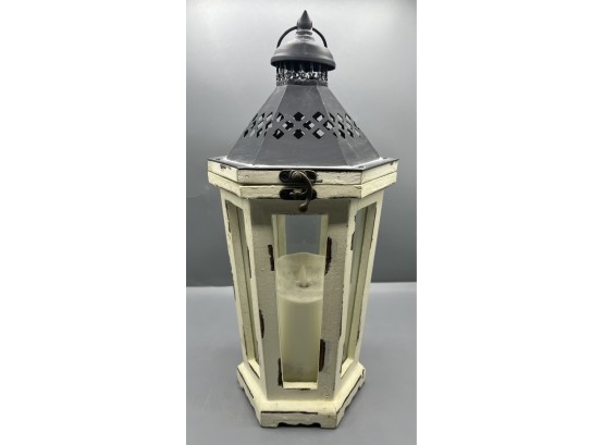 Luminaire Battery Operated Decorative Lantern Style Faux Candles - 2 Total