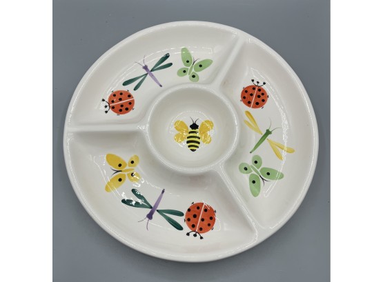Decorative Ceramic Sectional Serving Dish