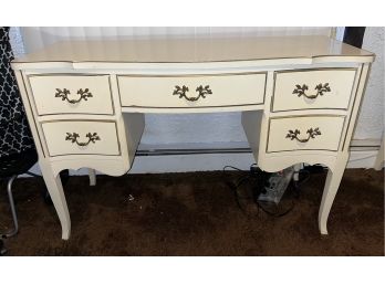 Dixie French Provincial Style  5-drawer Desk