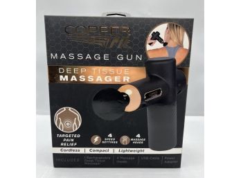 Copper Fit Deep Tissue Massage Gun - NEW In Box