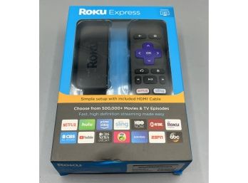Roku Express Streaming Player - NEW In Box
