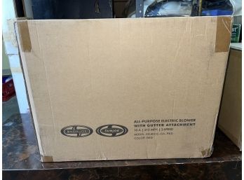 Electric Snowblower With Gutter Attachment - Snow-Joe All Purpose NEW In Box