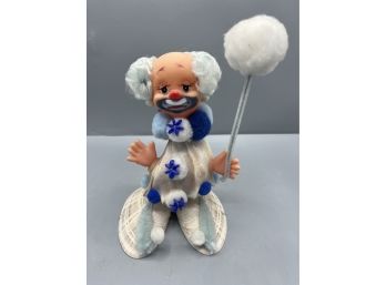 Decorative Seashell Clown Figurine