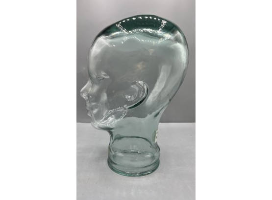 Handcrafted Glass Display Mannequin Head - Made In Spain