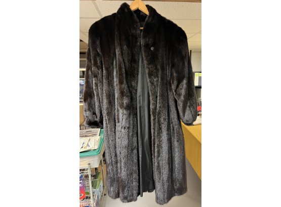 Womens Mink Male Fur Coat