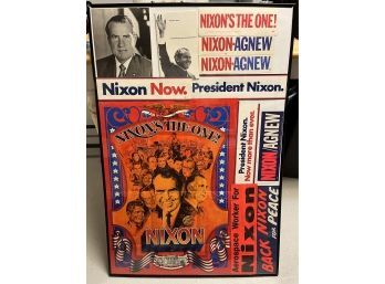 Nixon Political Advertising Poster