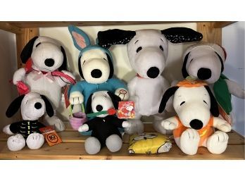Snoopy Plush Dolls - Assorted Lot