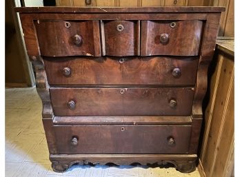 Antique Empire Butlers Chest 4-drawer Chest