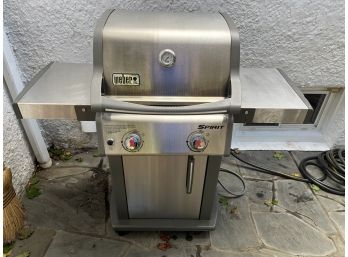 Weber BBQ Natural Gas Two-burner Stainless Steel Grill With Cover