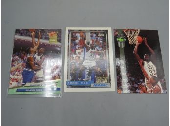 Rookie Cards - Shaquille O'neal - Lot Of 3