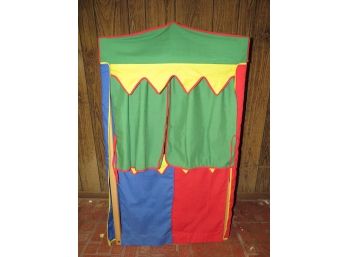 Fabric Puppet Show Tent