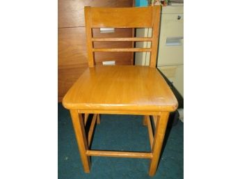 Vintage Wooden Child's Chair
