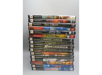 Playstation 2 Video Games - Lot Of 16