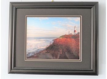 Lighthouse Photo, Framed, No Glass