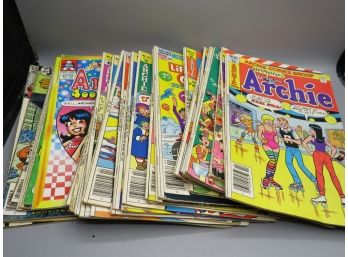 Archie, Jughead, Marvel, Harvey World Comic Books - Assorted Lot Of 35