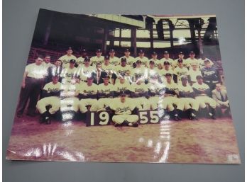 1955 Brooklyn Dodgers Photo 1989
