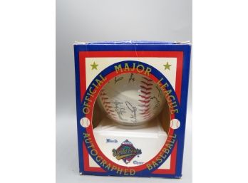 Toronto Blue Jays 1993 World Series Champions Autographed Ball In Box