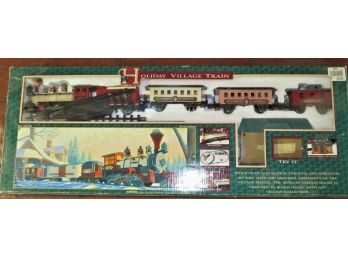 New Bright Industrial Co. Holiday Village Train, Battery Operated