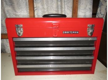 Craftsman 4 Drawer Tool Box With Inside Tray