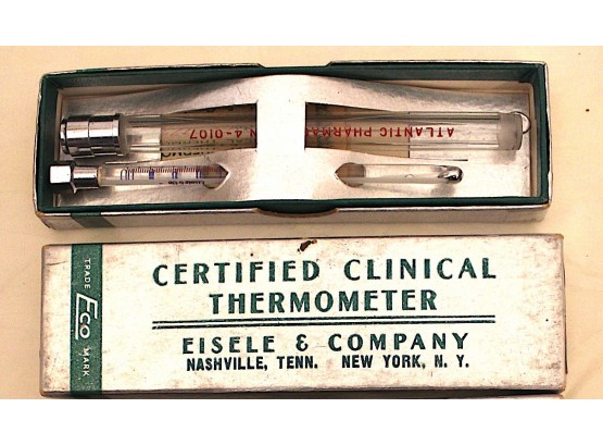 Vintage Verified Clinical Thermometer In Box