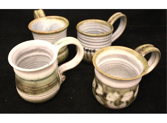 Jim Myers Pottery Mugs, 4 (191)