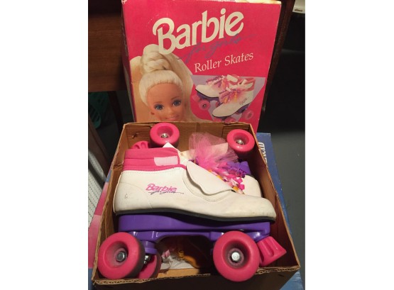 Barbie Roller Skates Size 3 Children's (ph)