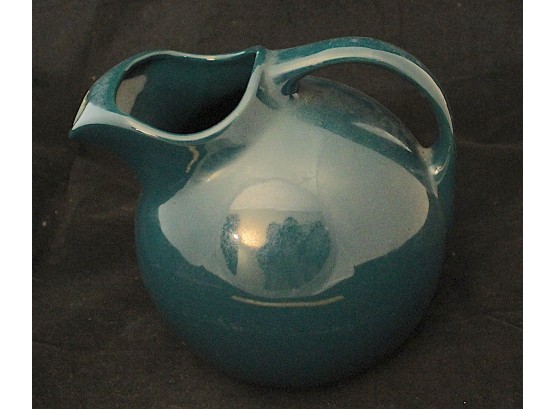 Hall 633 Teal Pitcher  Made In USA (201)