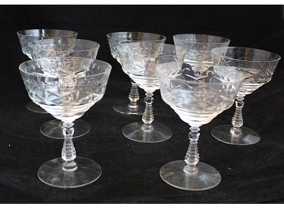 Champaign Glasses, 8 (534)