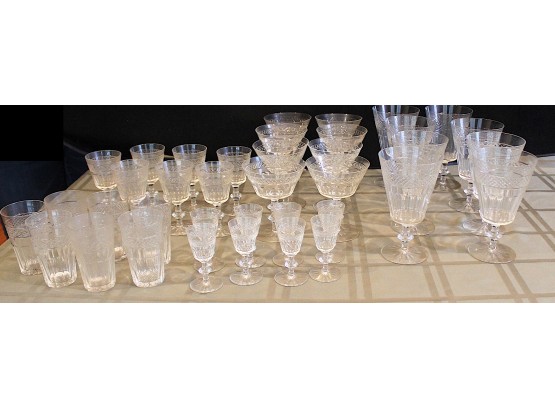 Assorted Crystal Glasses (541)