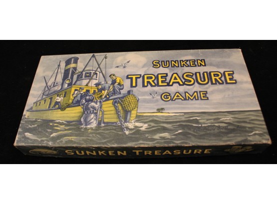 'Sunken Treasure' Board Game By Parker Bros (159)