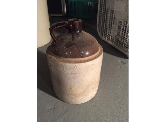 Antique/Vintage... Ceramic/Earthenware Jug ~ Natural/Brown  (ph)