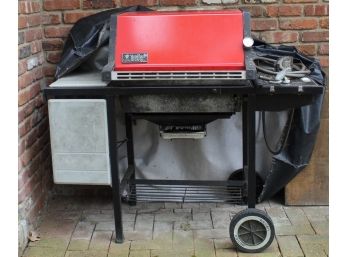 Weber BBQ With Cover (128)