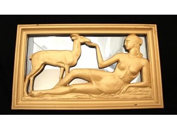 1937 Art Deco Mirrored Woman (153)