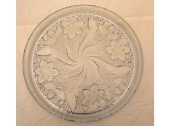 Vintage Crystal Plate (191)