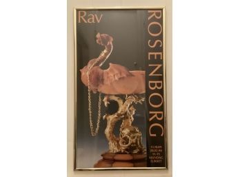 Rav Rosenborg Framed Poster 13.10.89 28.02.90 11-15 Mandag Lukket