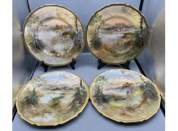 Royal Doulton Inverlochy Castle Decorative Plates - 12 Piece Lot