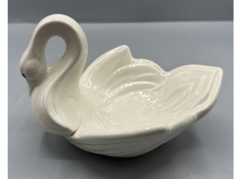 Ceramic Swan Figurine