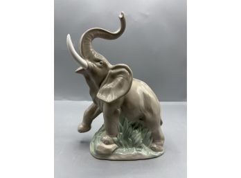 Rare Vintage NAO Lladro Elephant Figurine Made In Spain