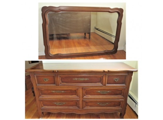 Drexel 6-drawer Dresser With Wall Mirror