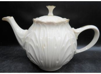 Lenox Porcelain Cottage Teapot
