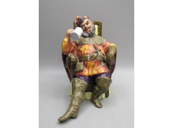 Royal Doulton 'the Foaming Quart' Porcelain Figurine