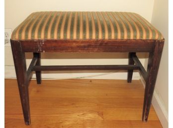 Fabric Upholstered Wood Bench