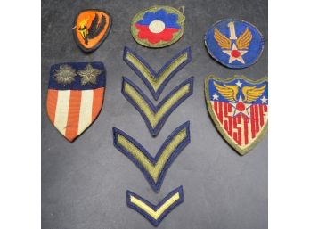 Military Patches - Lot Of 9