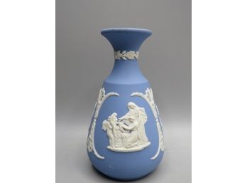 Wedgwood Blue Jasperware Bud Vase