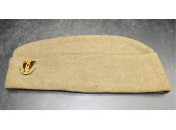 WWII U.S. ARMY PIN On Military Hat 'to The Utmost Extent Of Our Power'