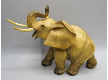 Guido Cacciapuoti  Vintage Elephant Figurine /made In Italy/artist Signed