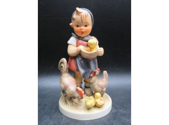 M.j. Hummel By Goebel 'feeding Time' Porcelain Figurine